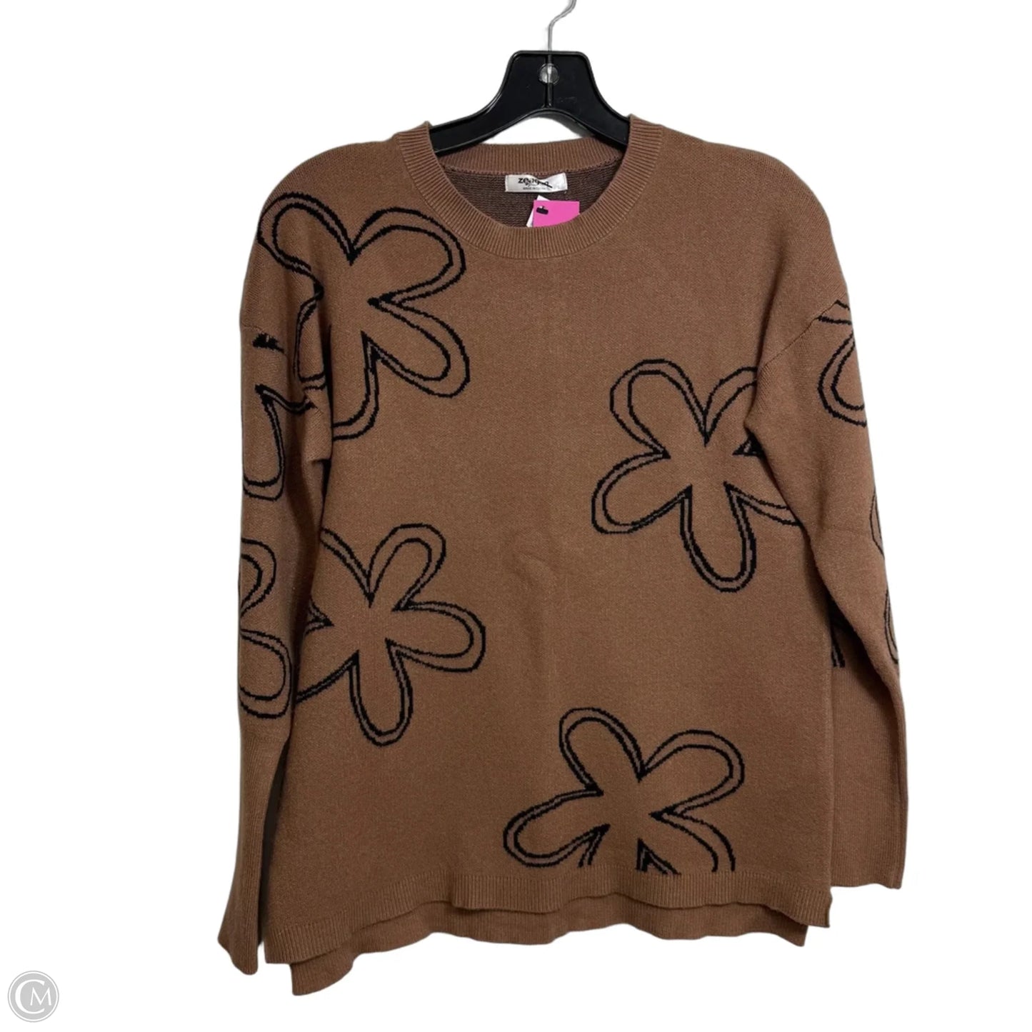 Sweater By Zeagoo In Brown, Size: S
