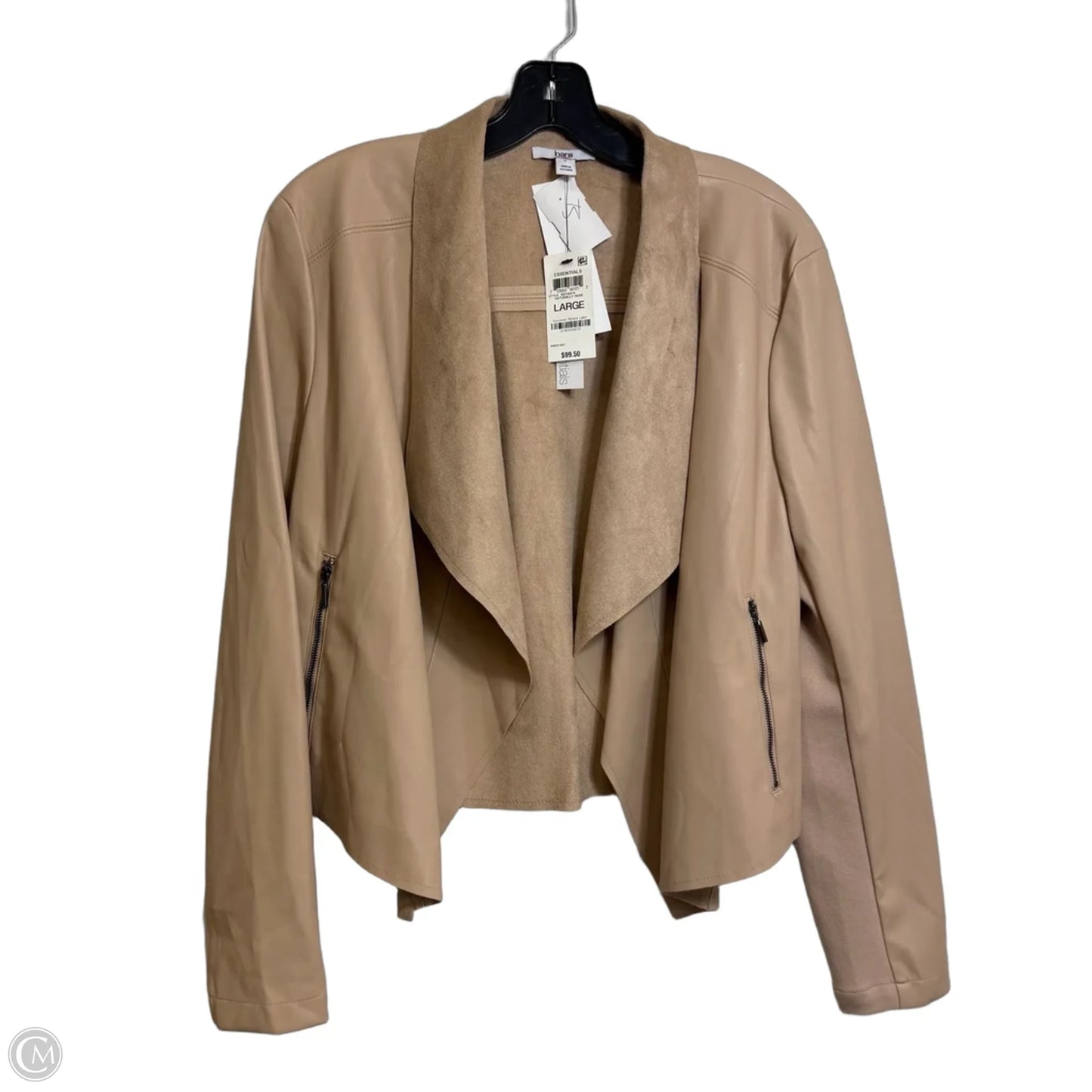 Jacket Other By Bar Iii In Tan, Size: L
