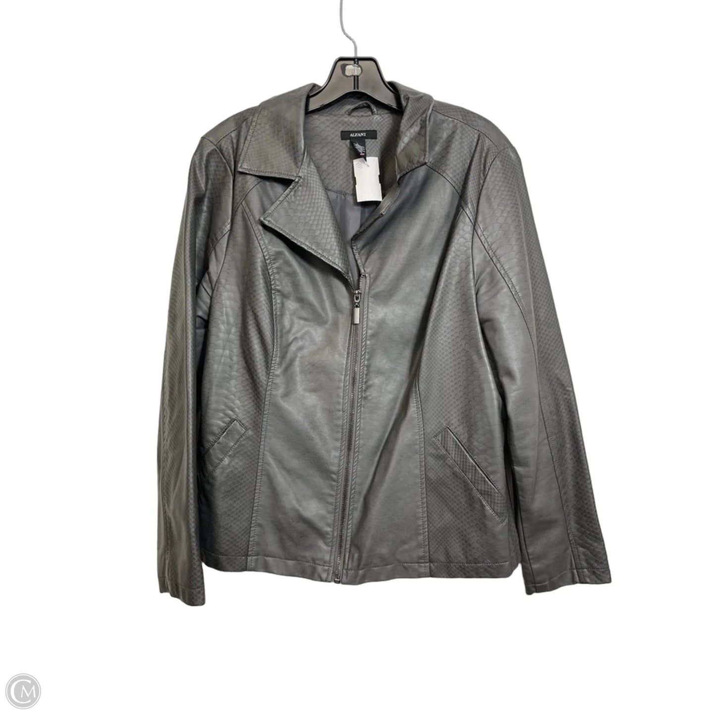 Jacket Other By Alfani In Grey, Size: L