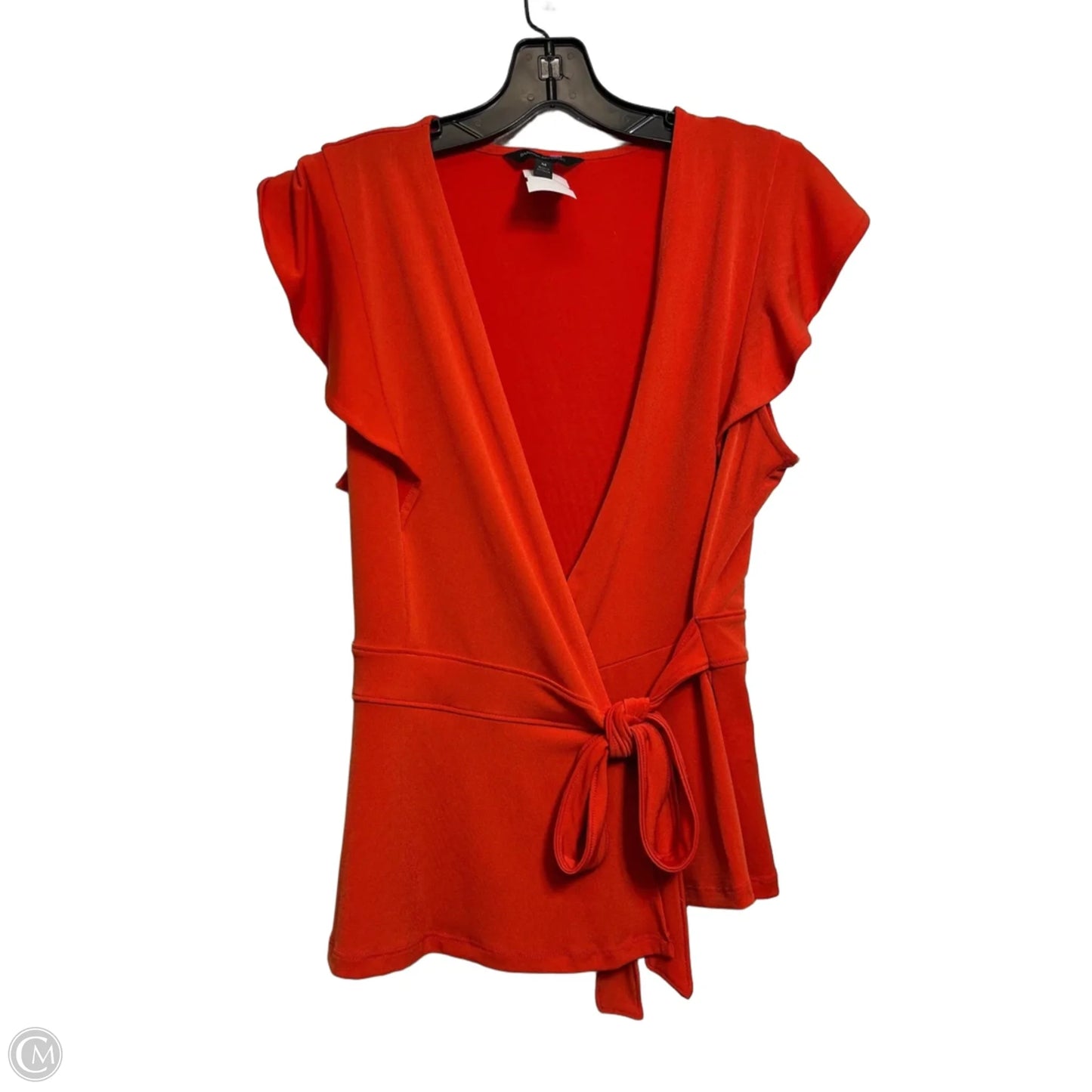 Top Sleeveless By Banana Republic In Red, Size: M