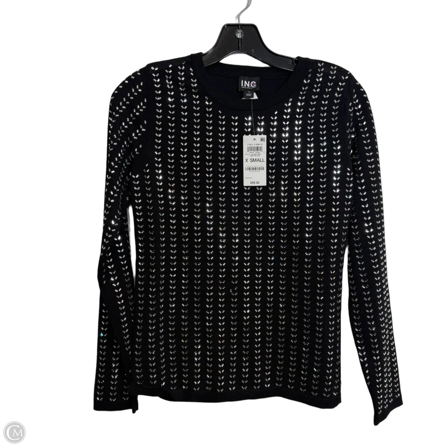 Sweater By Inc In Black, Size: Xs