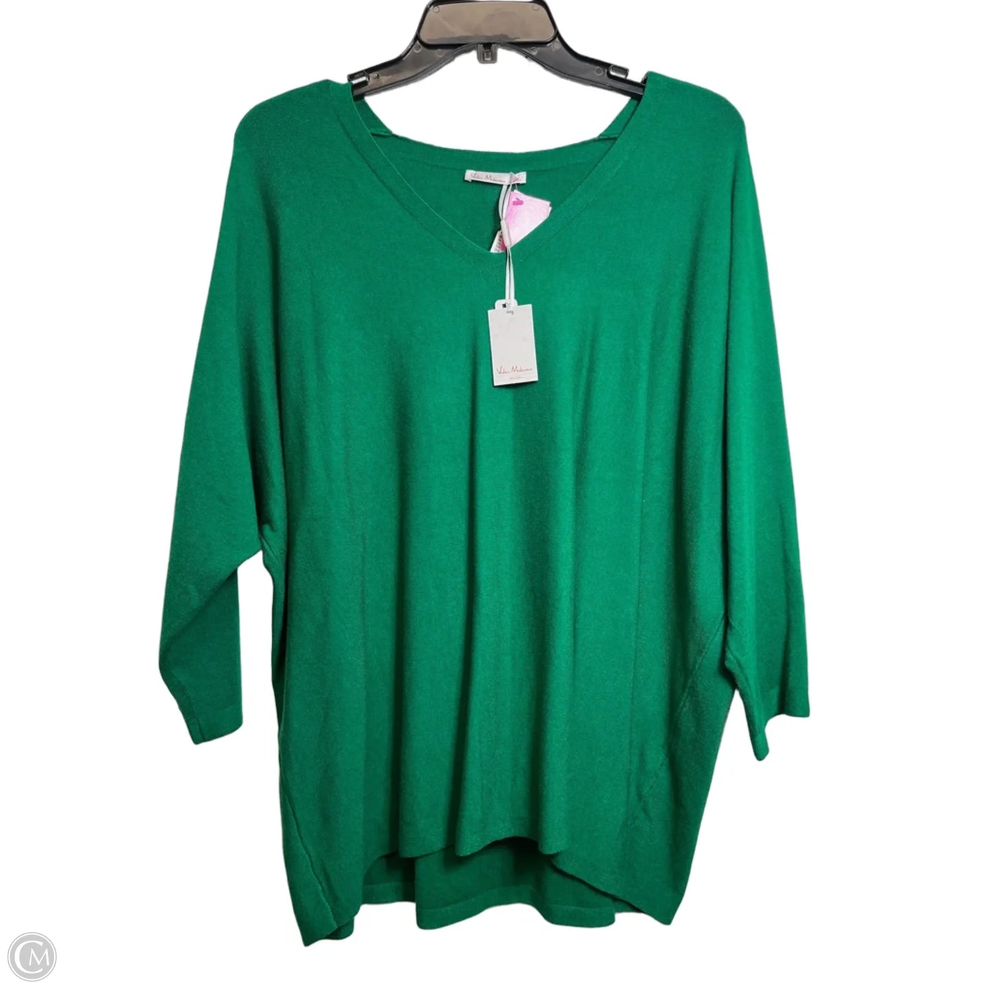 Sweater By Vila Milano In Green, Size: 1x