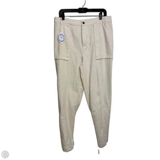 Pants Cargo & Utility By Double Zero In Ivory, Size: L