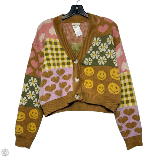 Cardigan By Debut In Multi-colored, Size: M