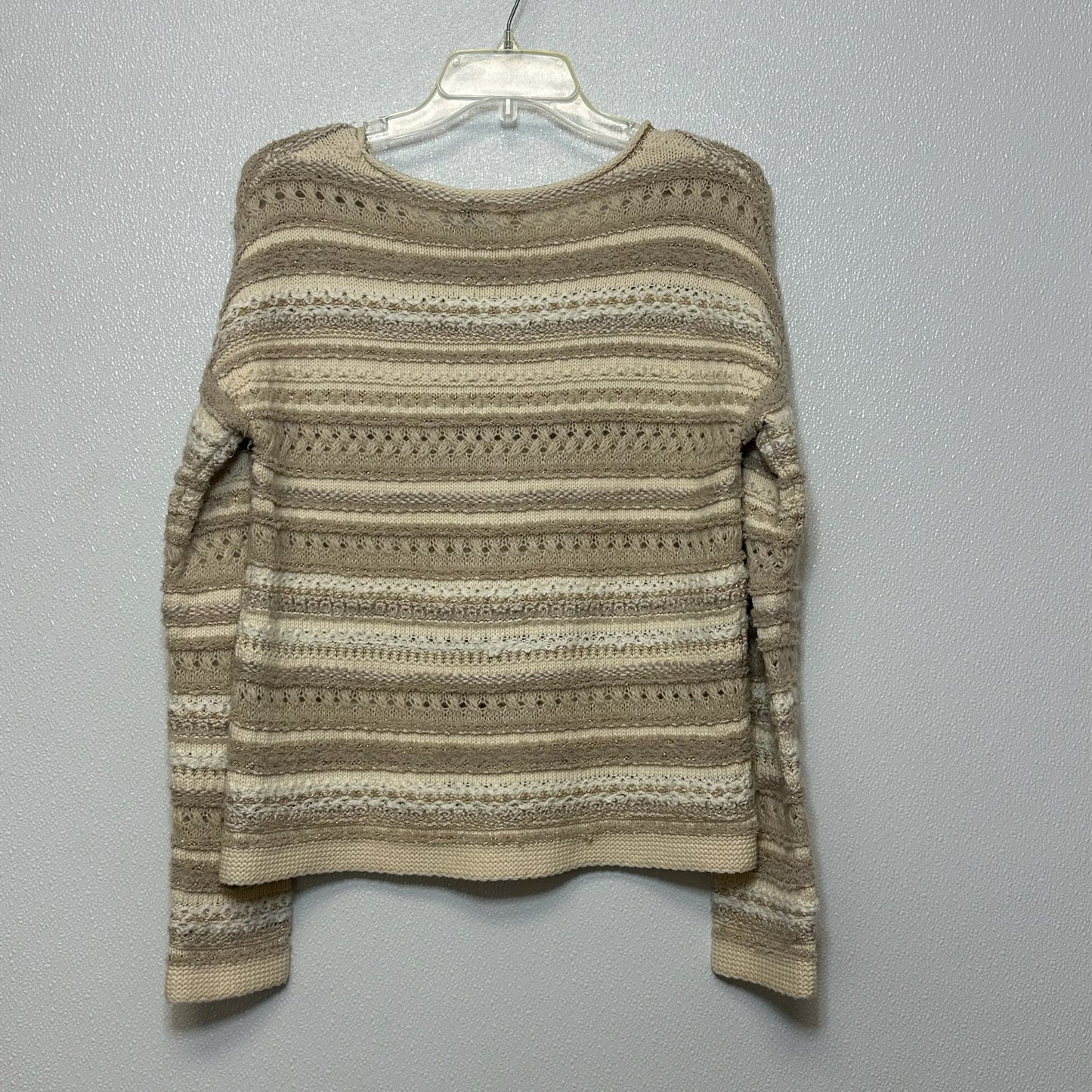 Sweater By Anthropologie In Cream, Size: Xs