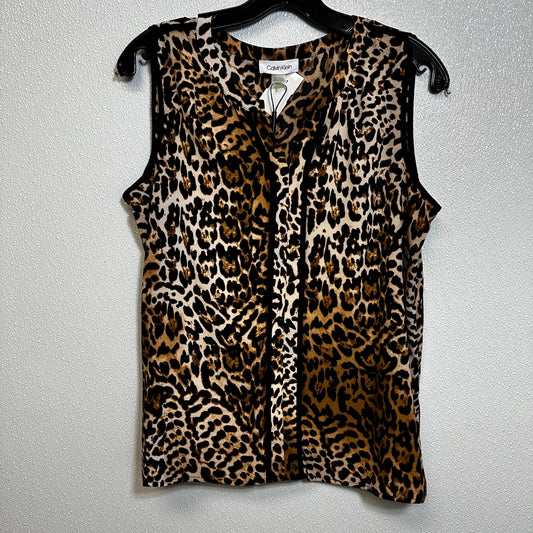 Top Sleeveless By Calvin Klein O  Size: M