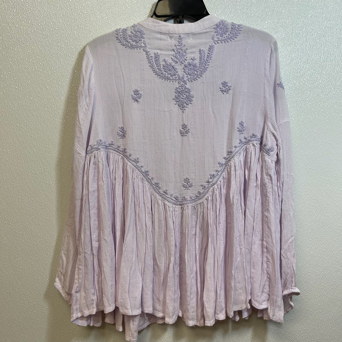 Top Long Sleeve By Rachel Zoe In Lavender, Size: 2x