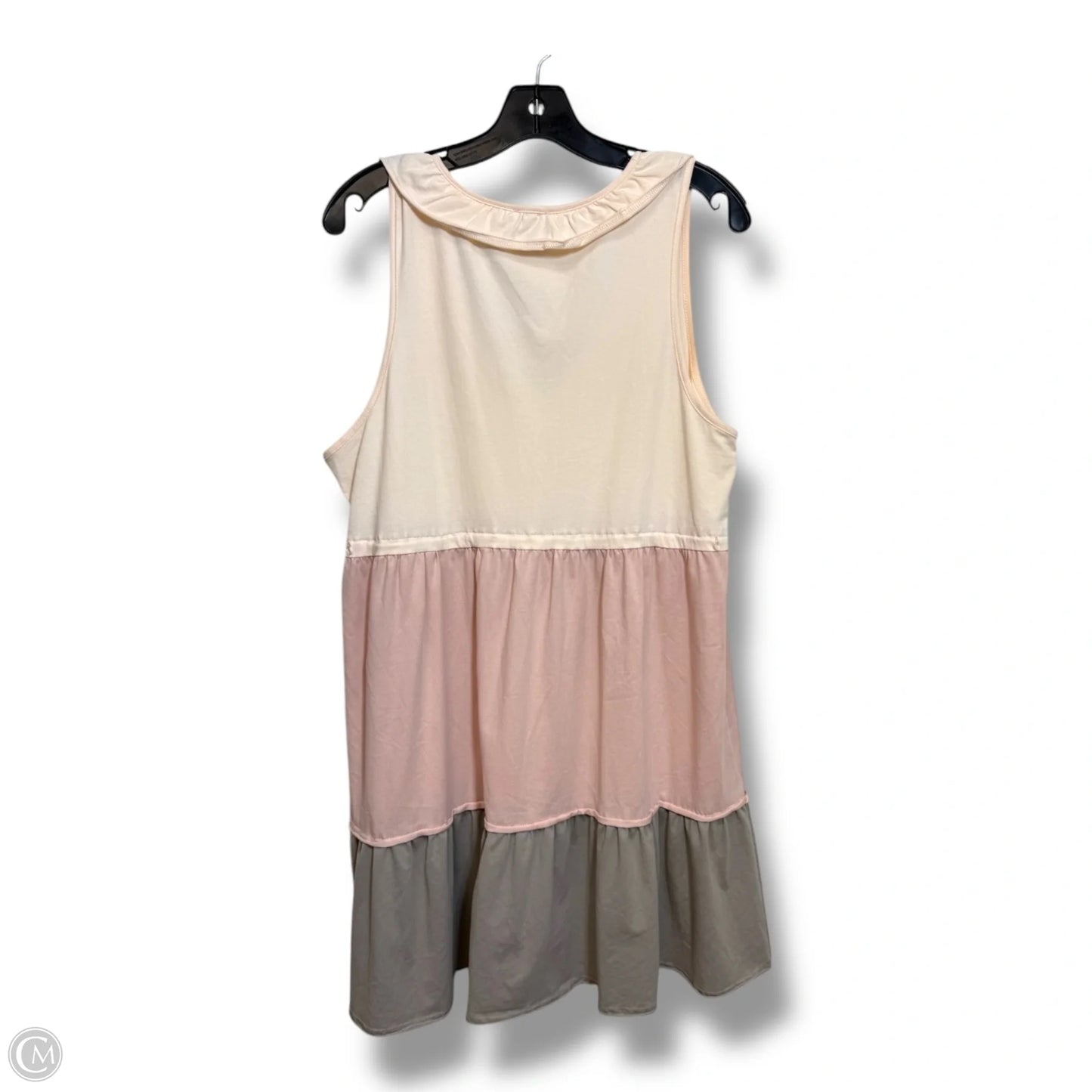 Dress Casual Short By Hem & Thread In Pink, Size: L