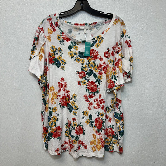 Top Short Sleeve By Maurices  Size: 2x