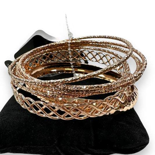 ROSE GOLD Bracelet Bangle SET By Clothes Mentor