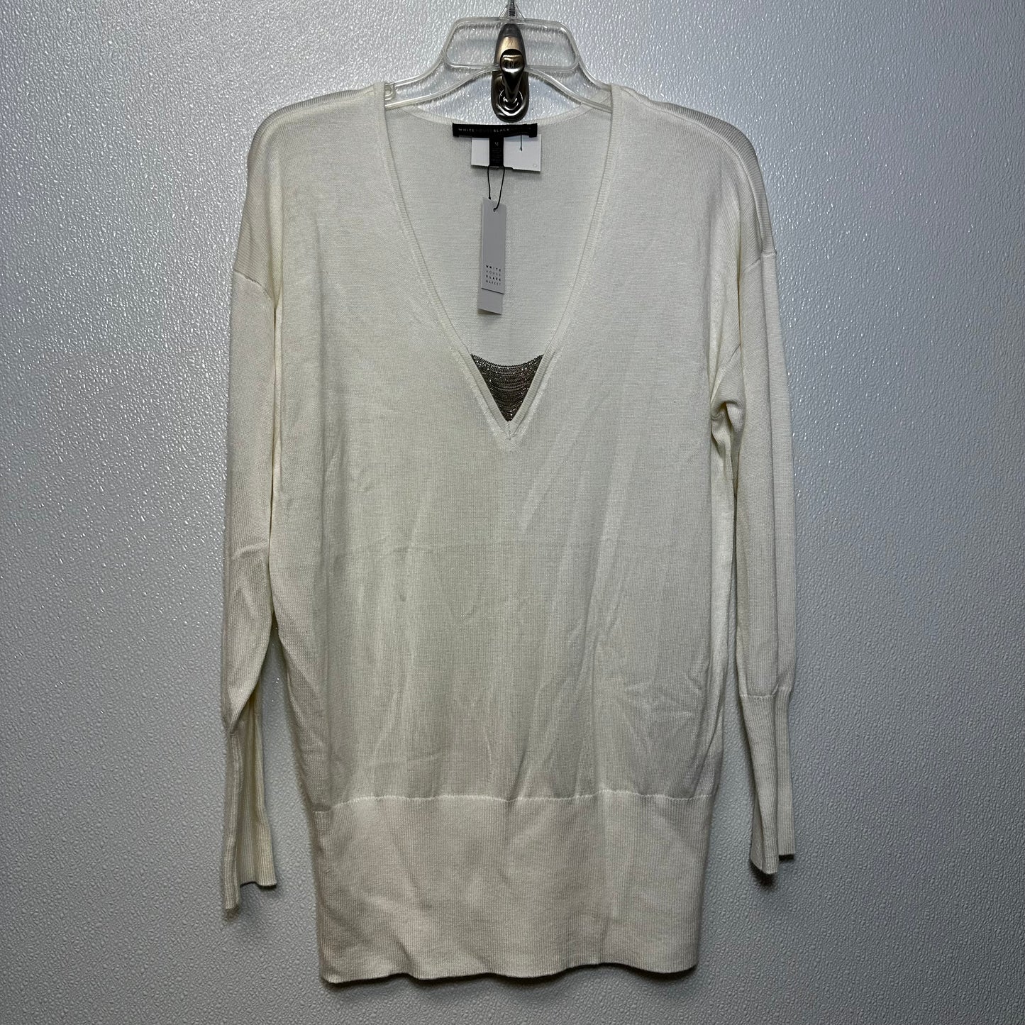 Ivory Sweater White House Black Market, Size M