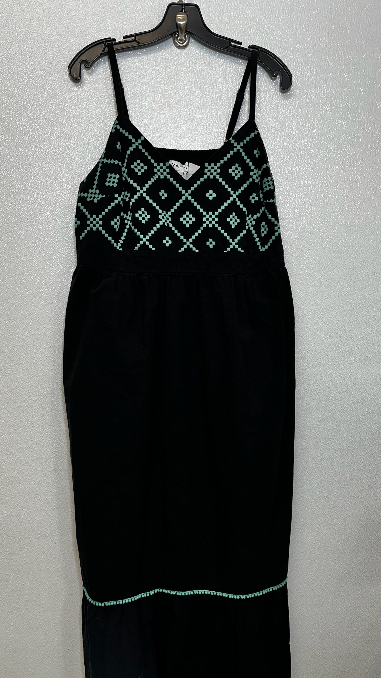 Black Dress Casual Maxi Ava & Viv, Size 1x