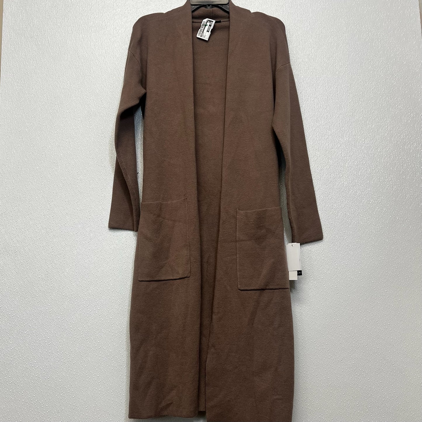 Cardigan By Tahari In Taupe, Size: S