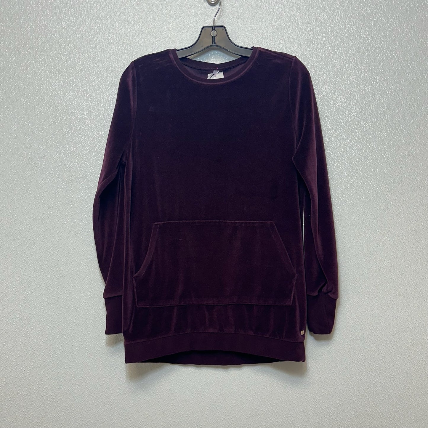 Sweatshirt Crewneck By Fabletics In Maroon, Size: S