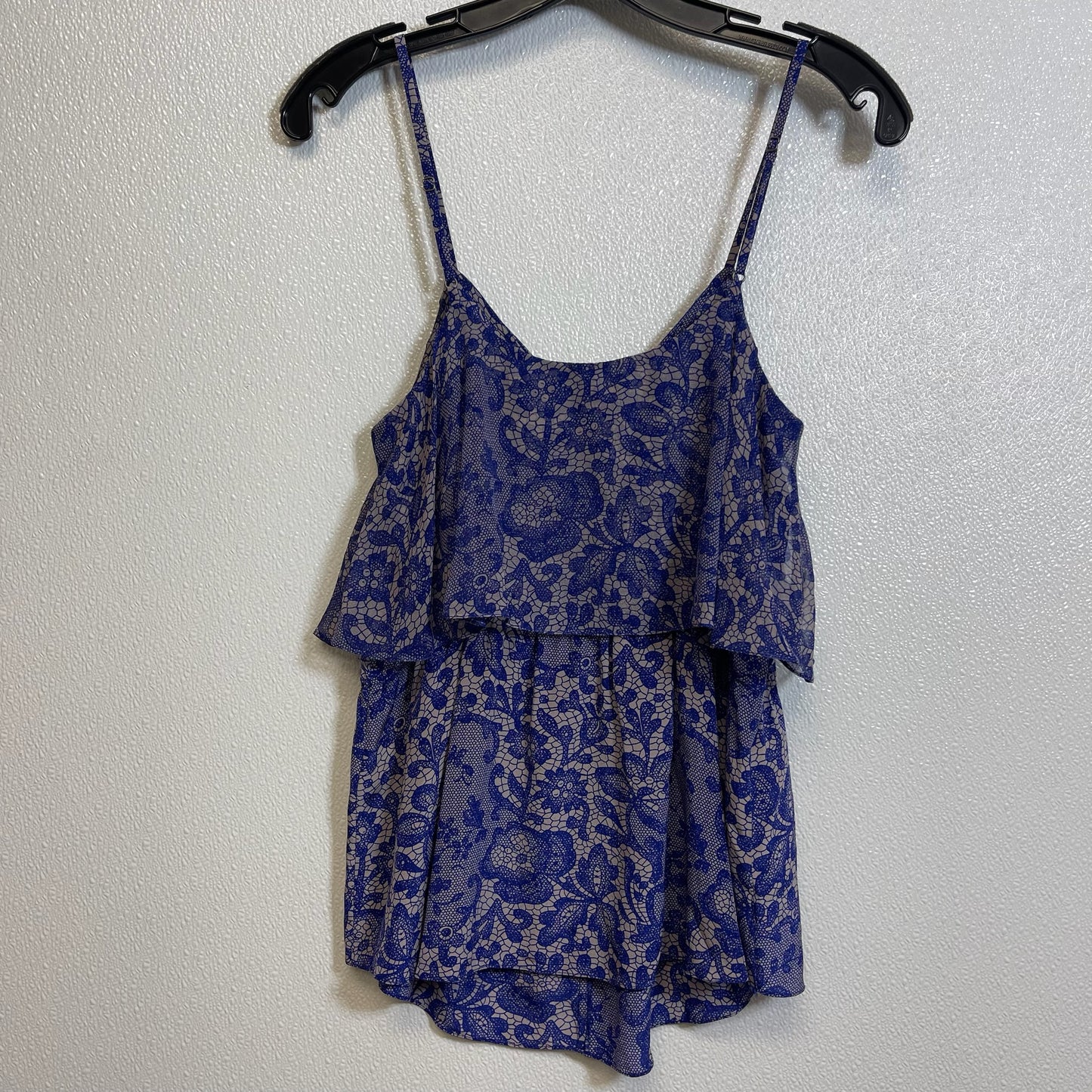 Blue Top Sleeveless Rebecca Taylor, Size S