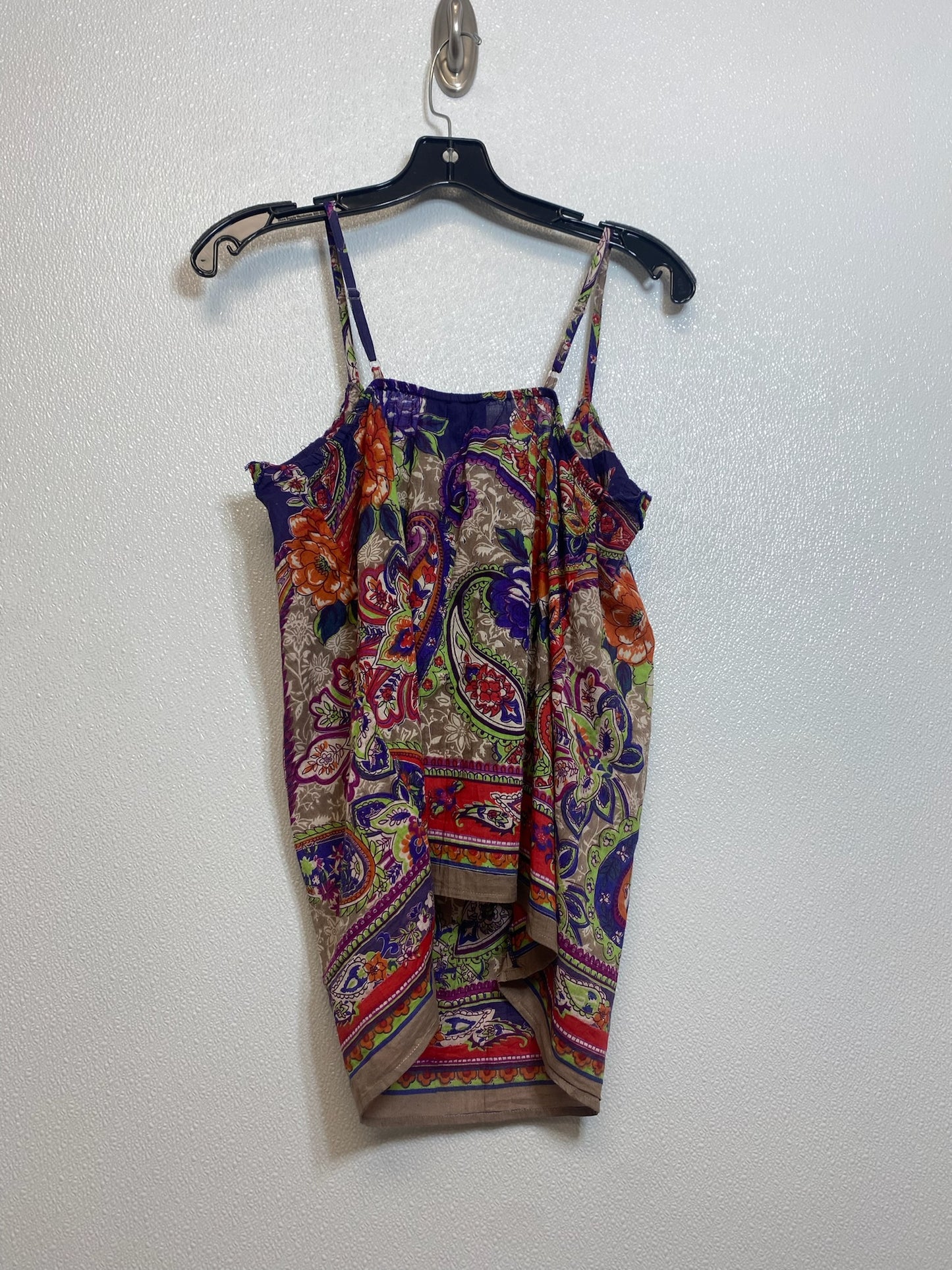 Multi-colored Top Sleeveless Angie, Size M