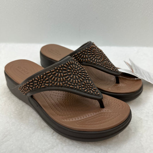 Sandals Flip Flops By Crocs  Size: 7