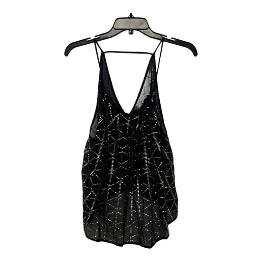 Top Sleeveless By Free People In Black Gold, Size: L