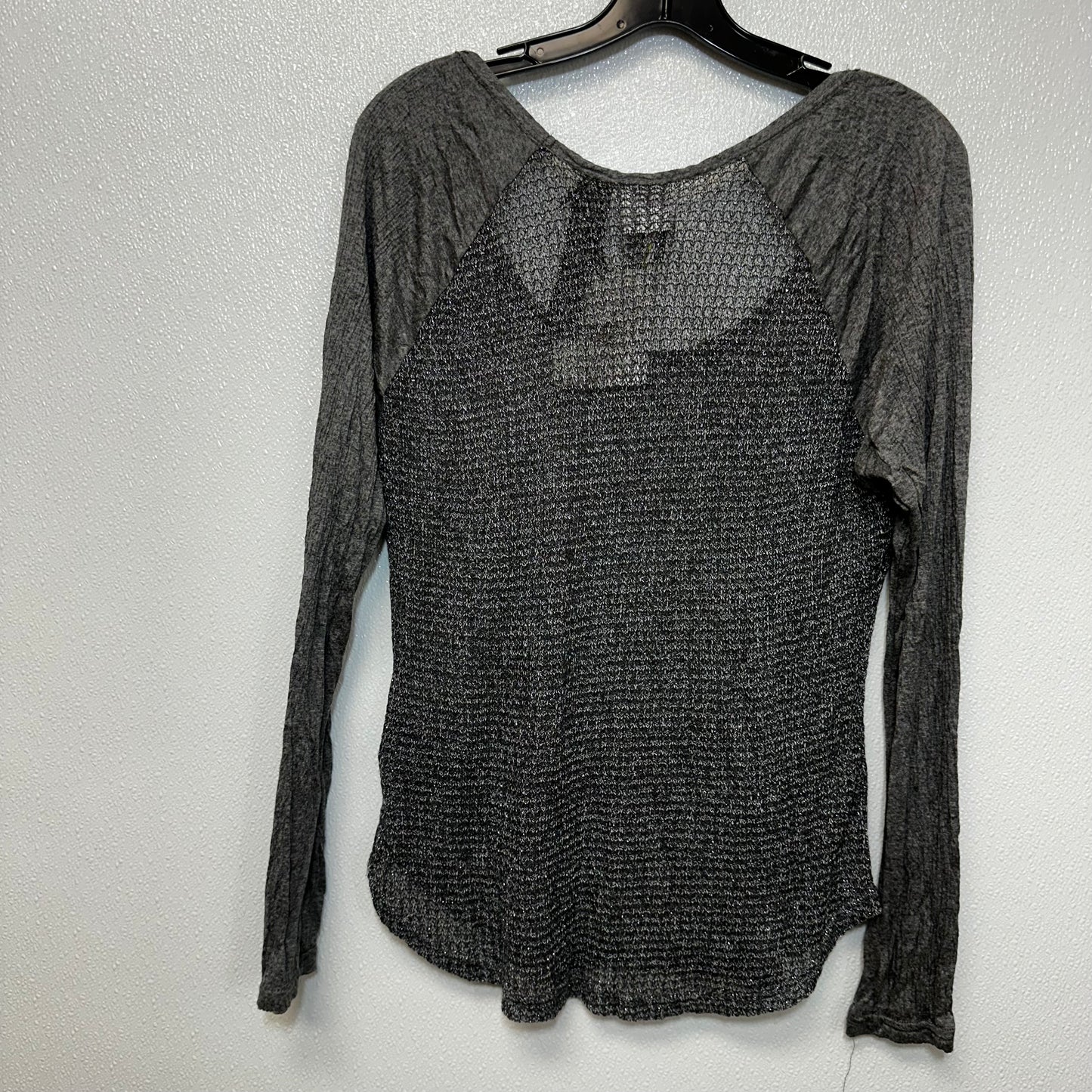 Top Long Sleeve By Harley Davidson In Grey, Size: L