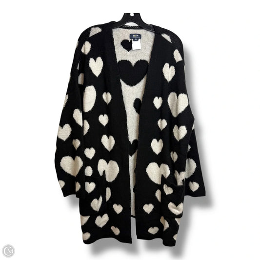 Cardigan By Maeve In Black & White, Size: M/L