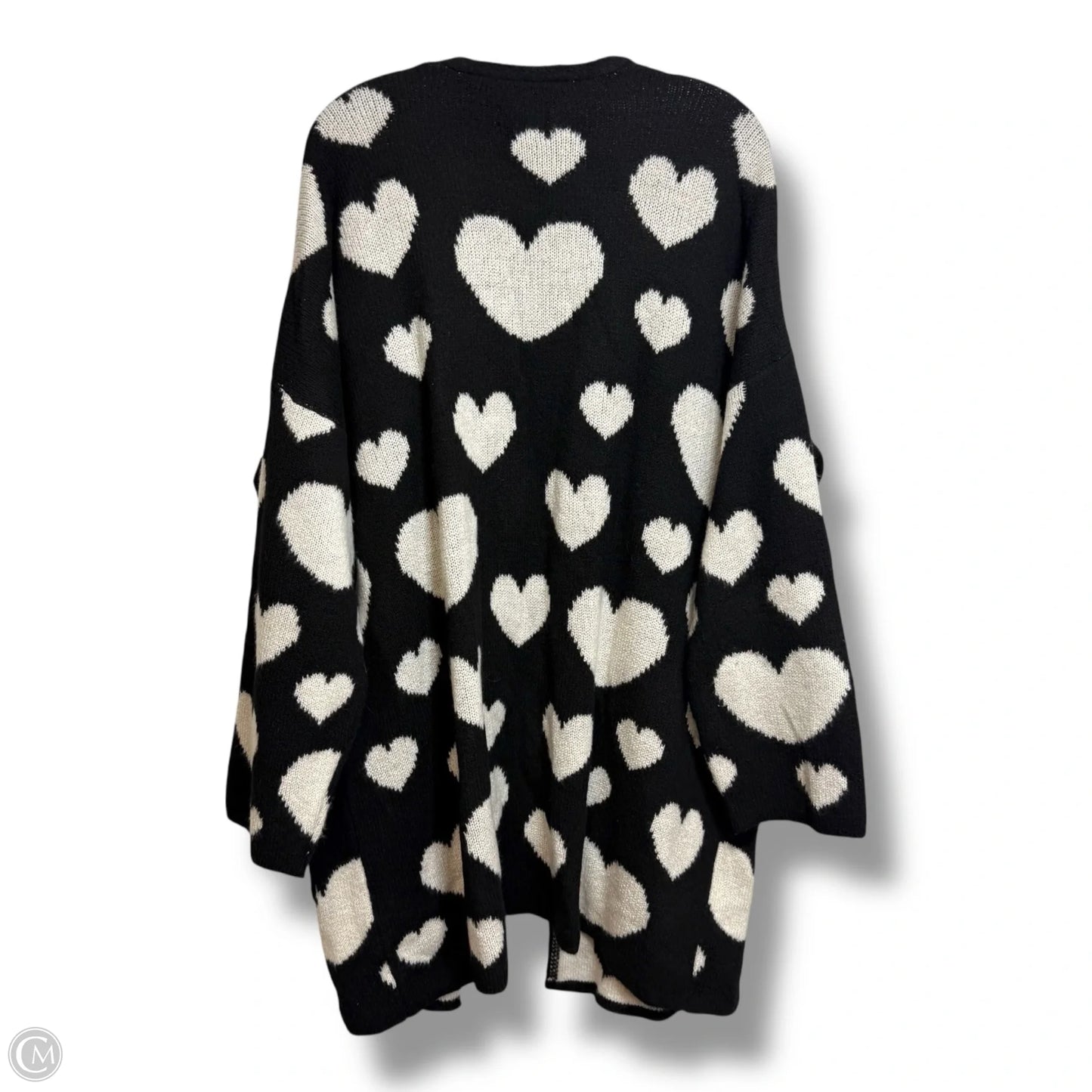 Cardigan By Maeve In Black & White, Size: M/L