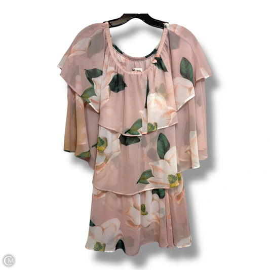 Dress Casual Midi By Mumu In Floral Print, Size: L