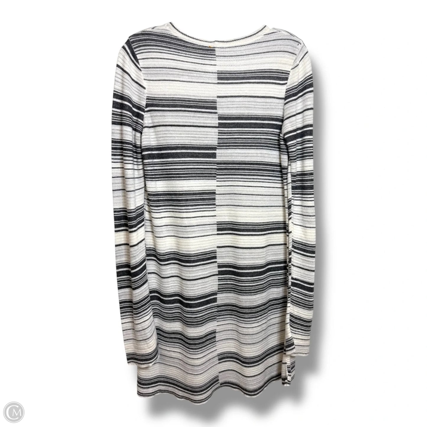 Dress Casual Maxi By Free People In Grey & White, Size: M