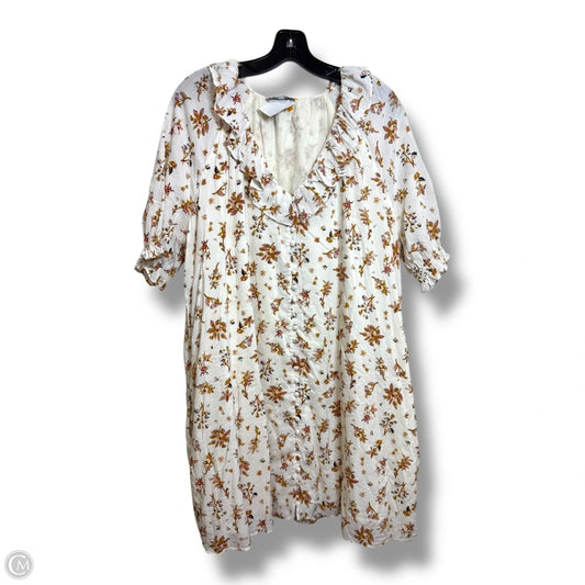 Dress Casual Maxi By Madewell In Floral Print, Size: Xl