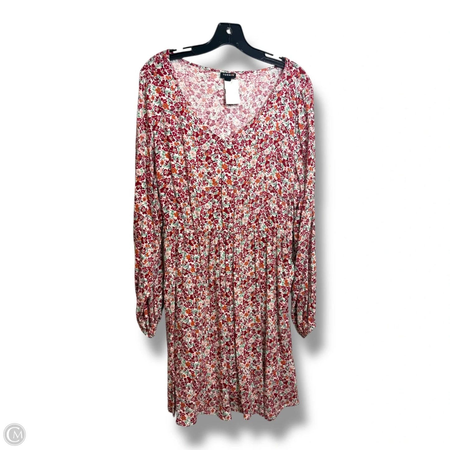 Dress Casual Short By Torrid In Floral Print, Size: L