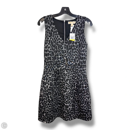 Dress Casual Midi By Michael By Michael Kors In Animal Print, Size: M