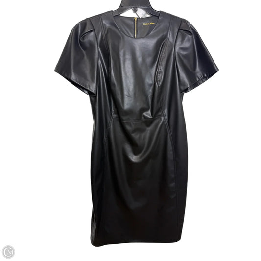 Dress Casual Maxi By Calvin Klein In Black, Size: 14
