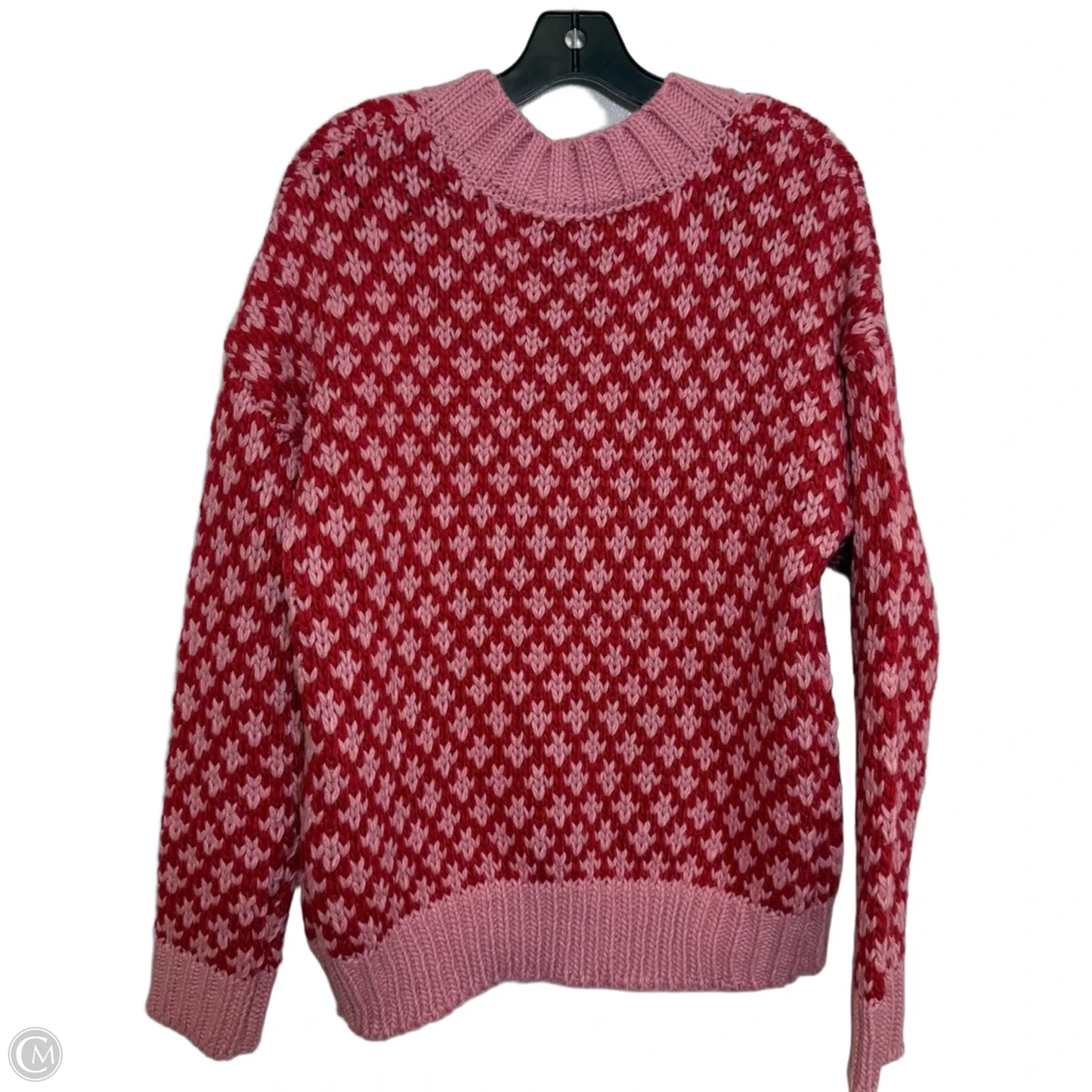 Sweater By Altard State In Pink & Red, Size: S