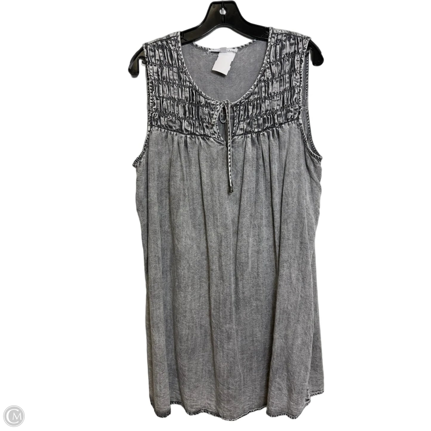 Dress Casual Maxi By Jane And Delancey In Grey, Size: 1x
