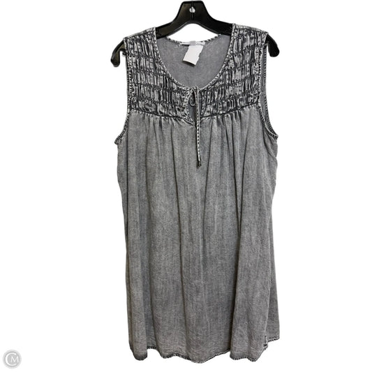 Dress Casual Maxi By Jane And Delancey In Grey, Size: 1x