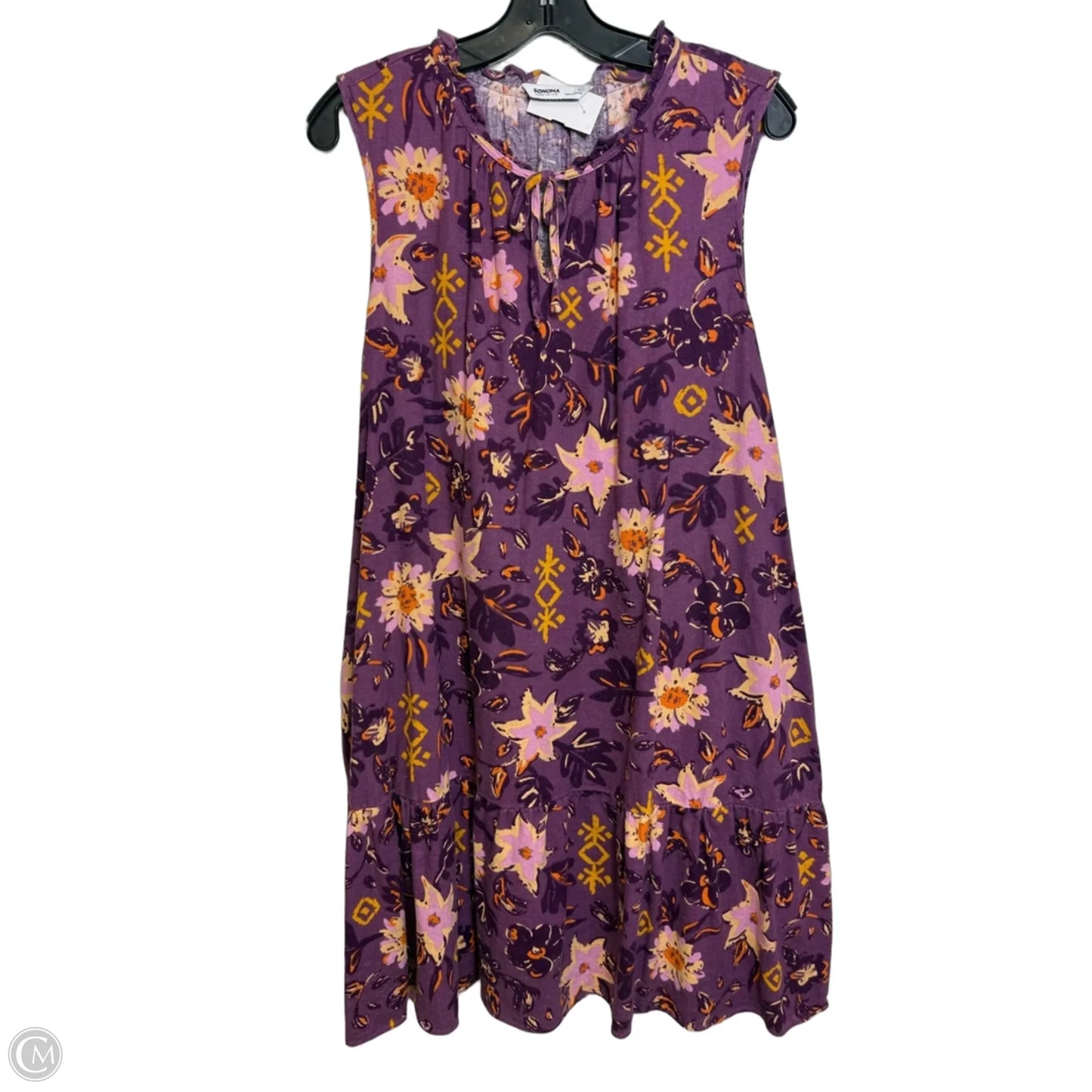 Dress Casual Maxi By Sonoma In Purple, Size: Xl