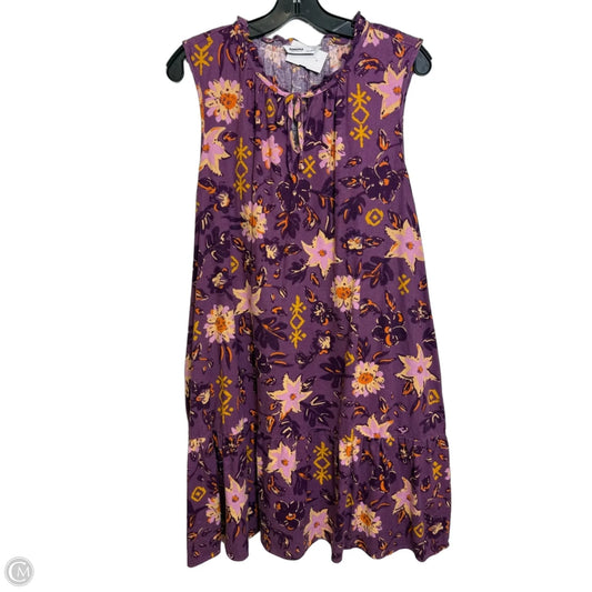 Dress Casual Maxi By Sonoma In Purple, Size: Xl