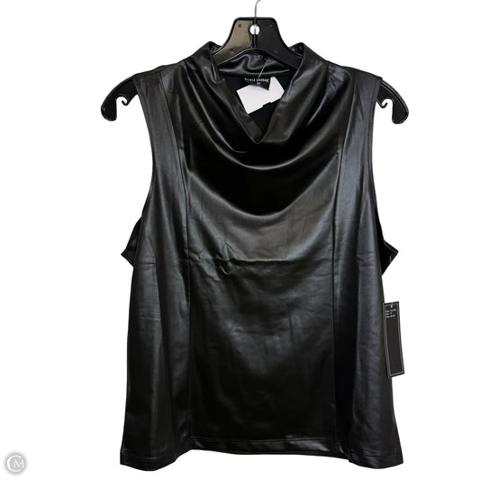 Top Sleeveless By Clothes Mentor In Black, Size: M