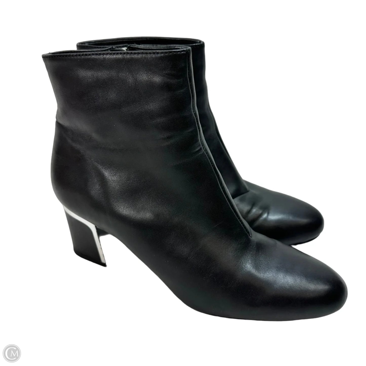 Boots Ankle Heels By Dkny In Black, Size: 9.5