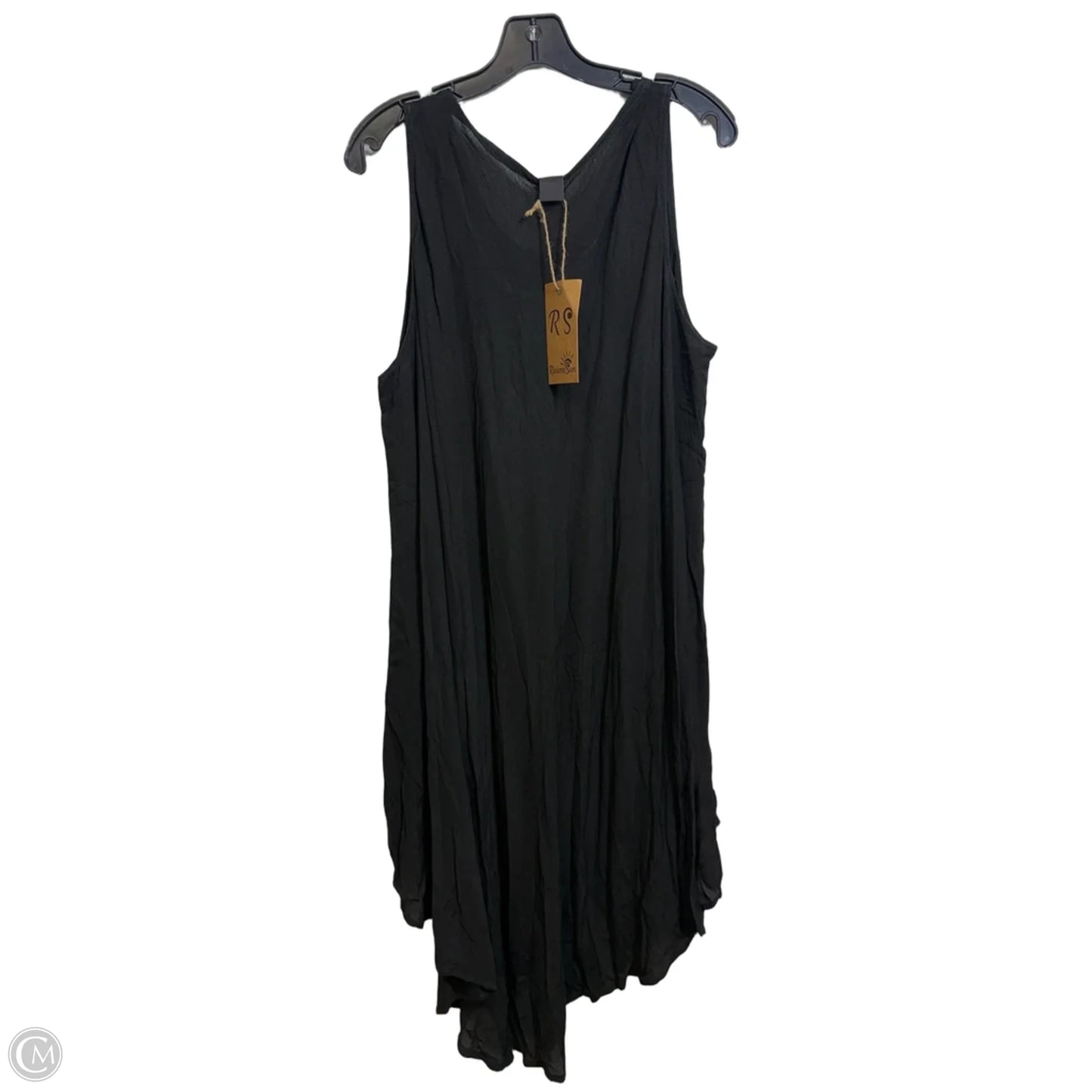 Dress Casual Maxi By Clothes Mentor In Black, Size: 2x