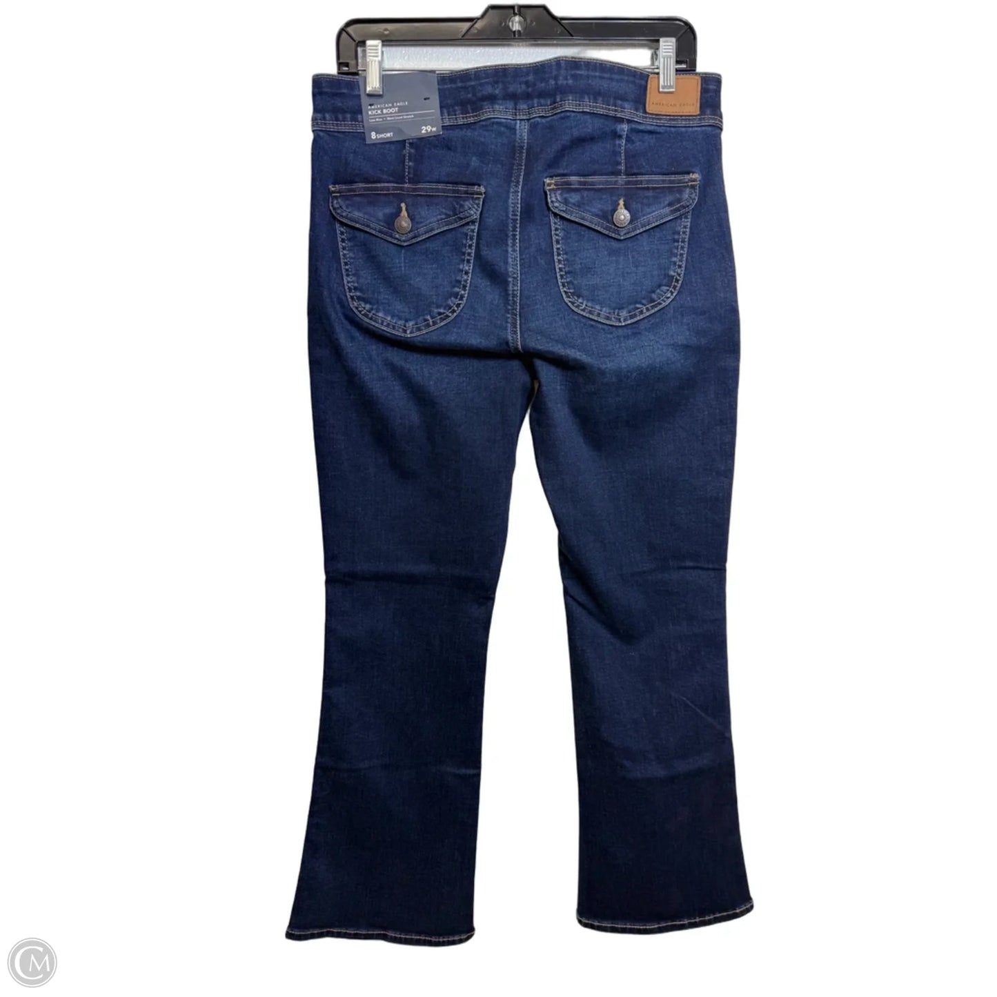 Jeans Boot Cut By American Eagle In Blue, Size: 8S