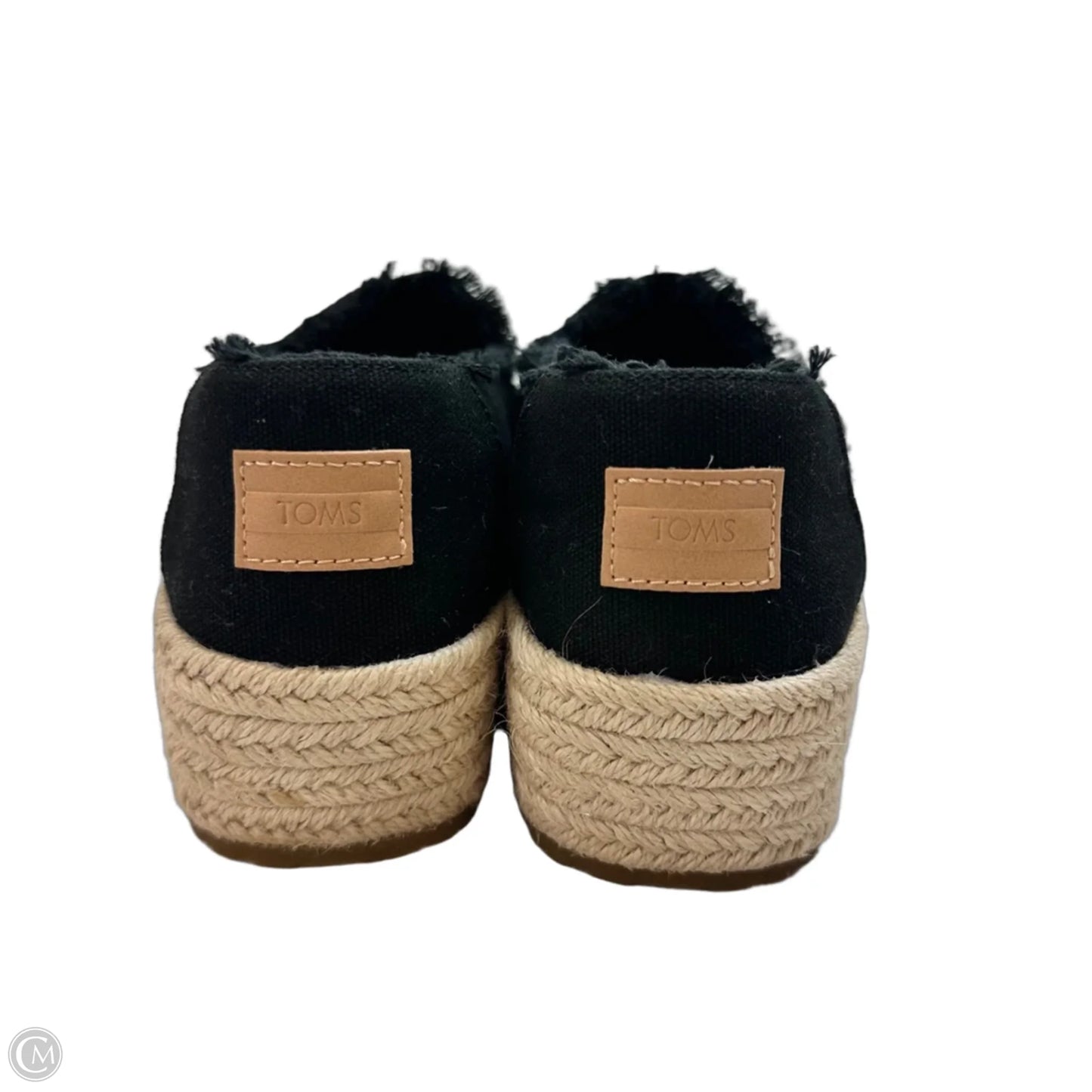 Shoes Flats By Toms In Black, Size: 6.5