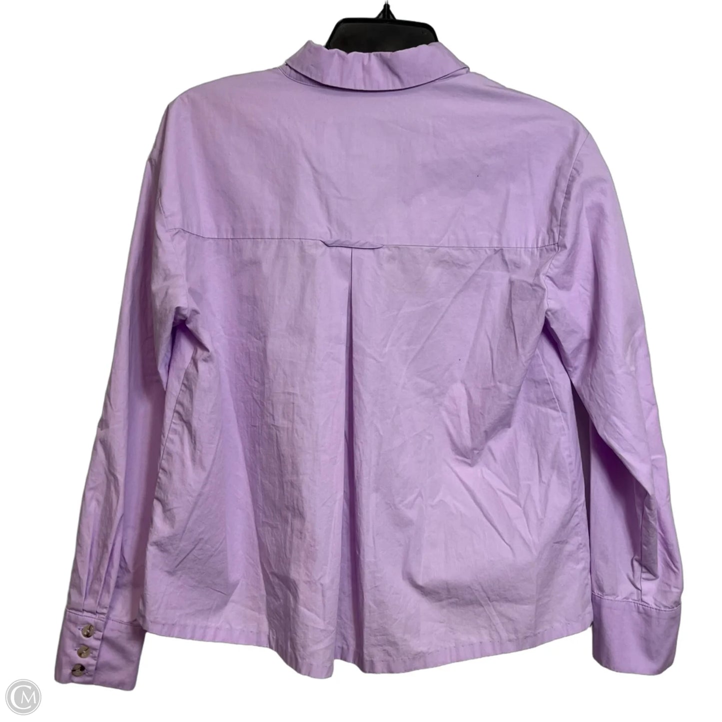 Top Long Sleeve By Maeve In Purple, Size: S