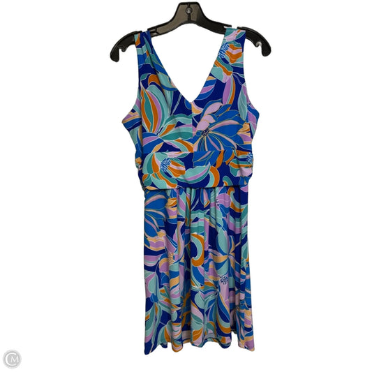 Dress Casual Maxi By Pappagallo In Blue, Size: M