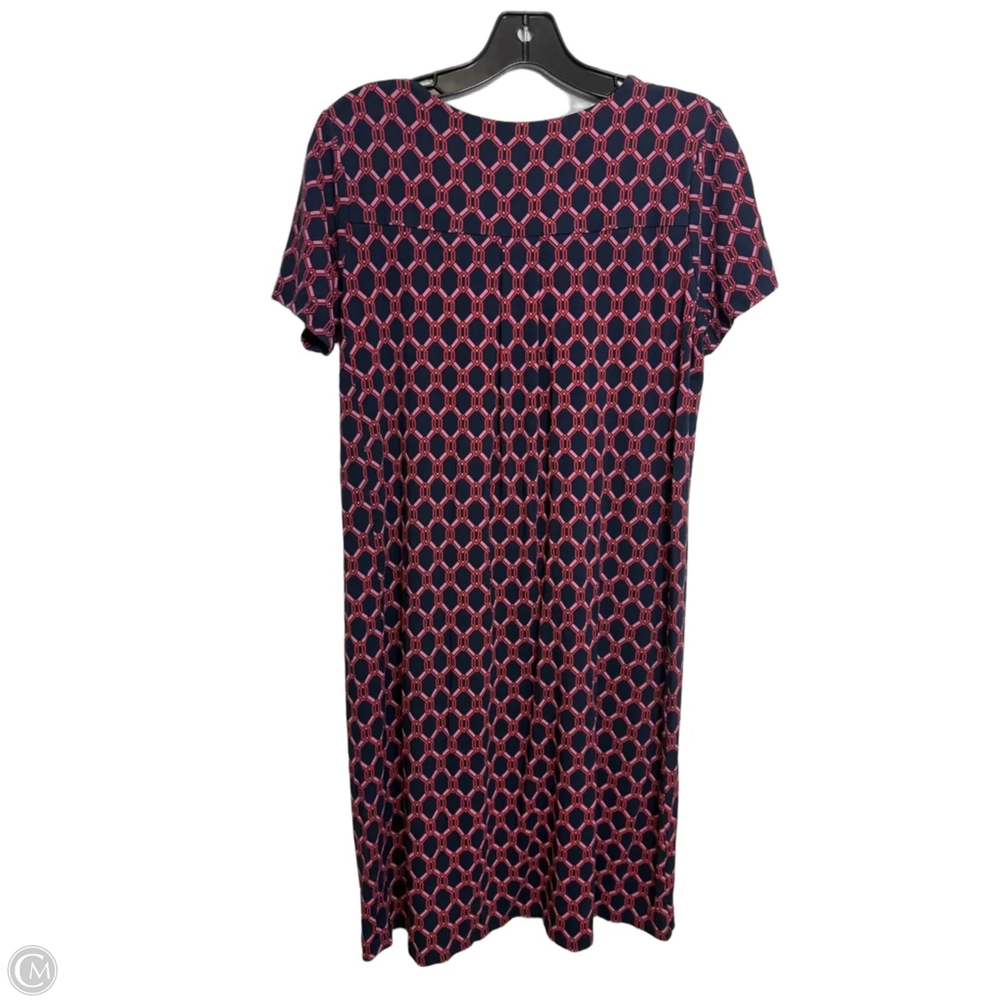 Dress Casual Maxi By J. Jill In Blue & Pink, Size: S