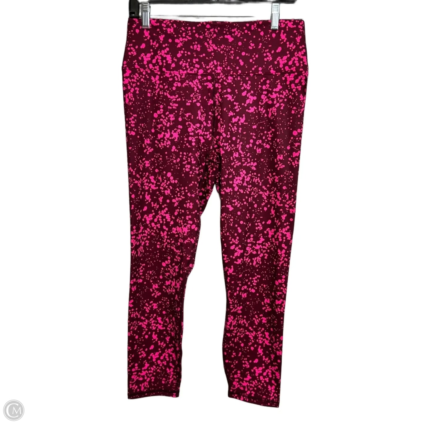 Athletic Leggings By Fabletics In Pink, Size: L