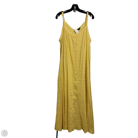 Dress Casual Maxi By Torrid In Yellow, Size: Xxl