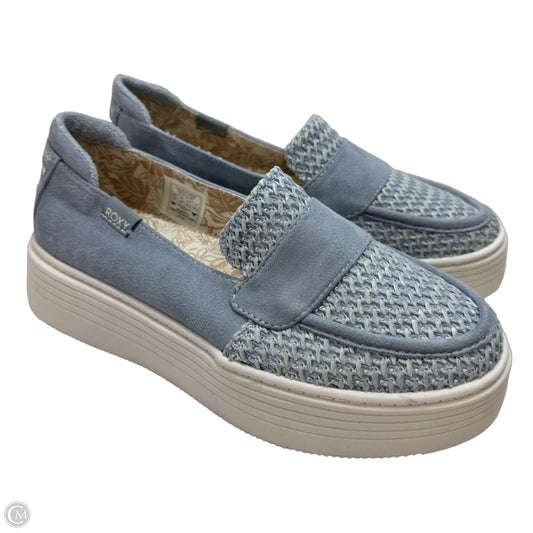 Shoes Flats By Roxy In Blue, Size: 7.5