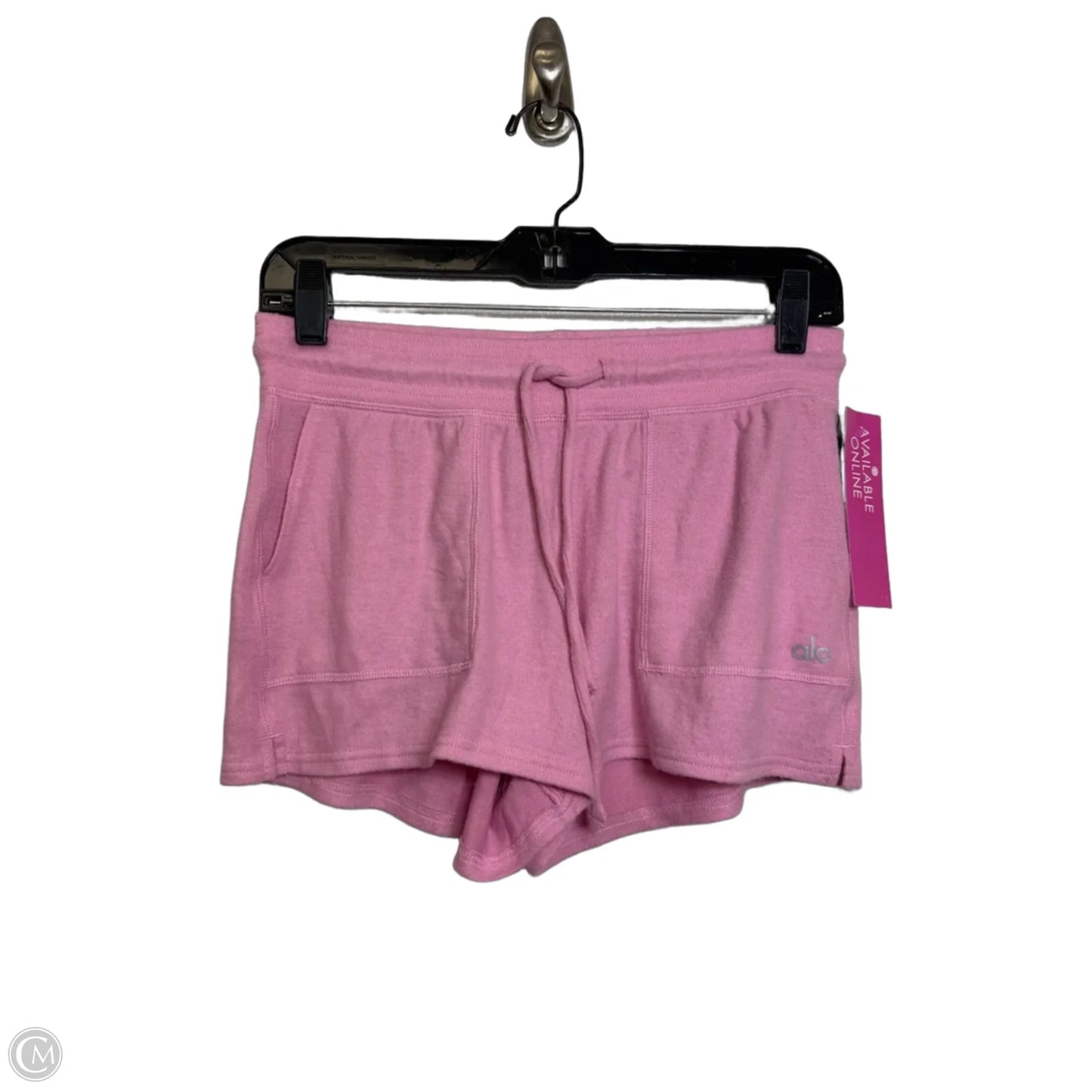 Athletic Shorts By Alo In Pink, Size: S