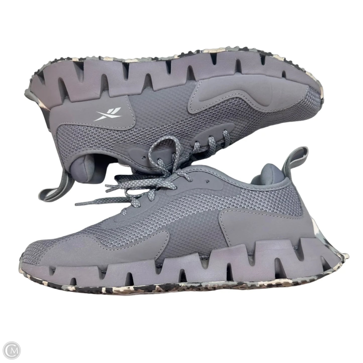 Shoes Athletic By Reebok In Grey, Size: 8