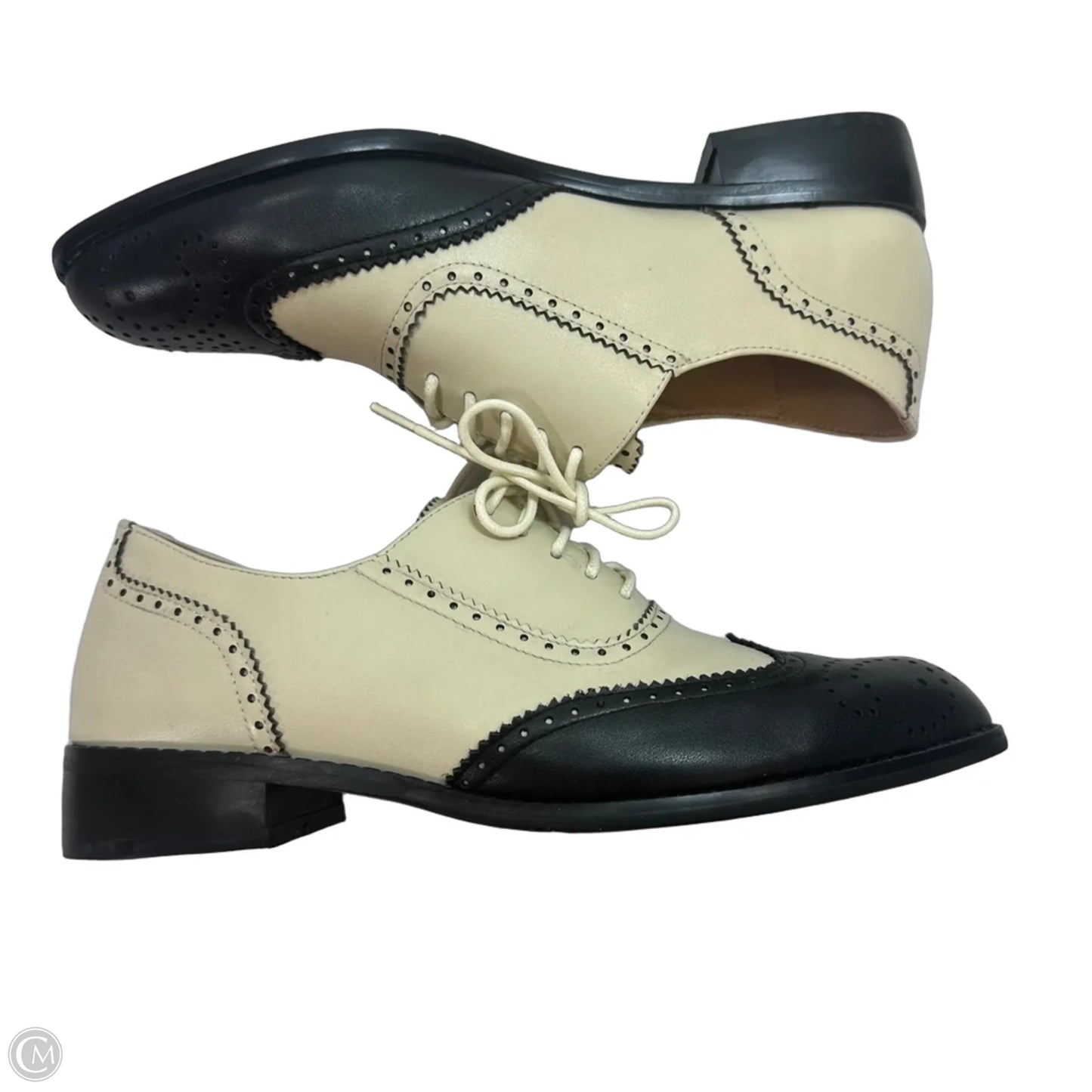 Shoes Flats By Clothes Mentor In Black, Size: 8